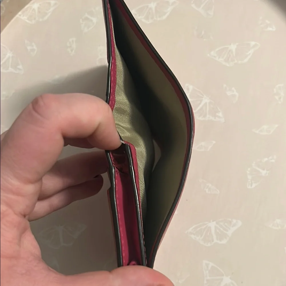 Jimmy Choo Pink Leather Wallet - Picture 8 of 11